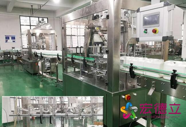 PLC數(shù)控灌裝機-全自動灌裝機生產(chǎn)線設(shè)備的機械原理概述